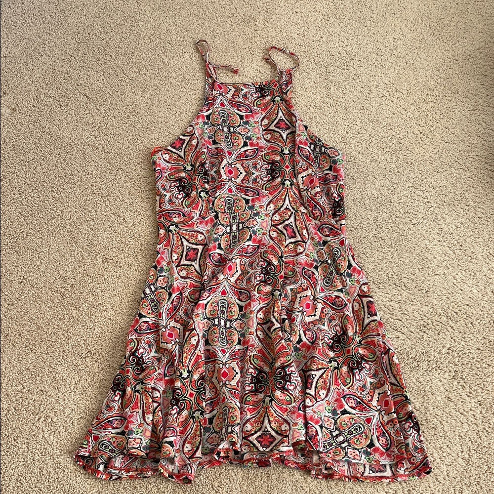 Ipsy Multicolor Paisley Mini Dress